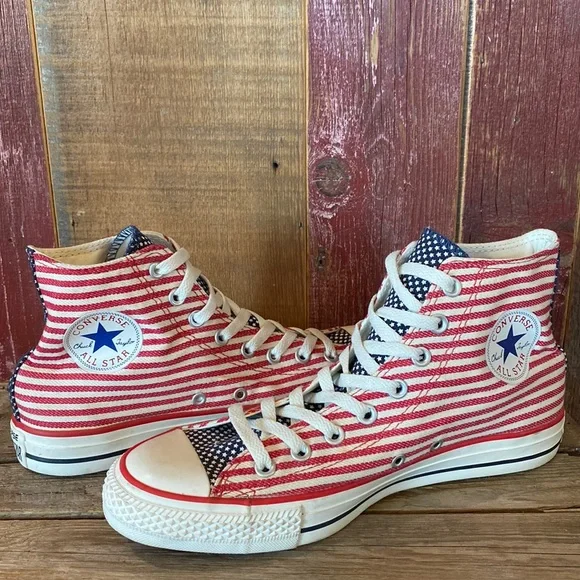 Converse All Star Chuck Taylor 🇺🇸 Americana Stars & Stripes - Picture 5 of 9